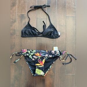Kona Sol women's tropical bikini size S 2 piece. NWT